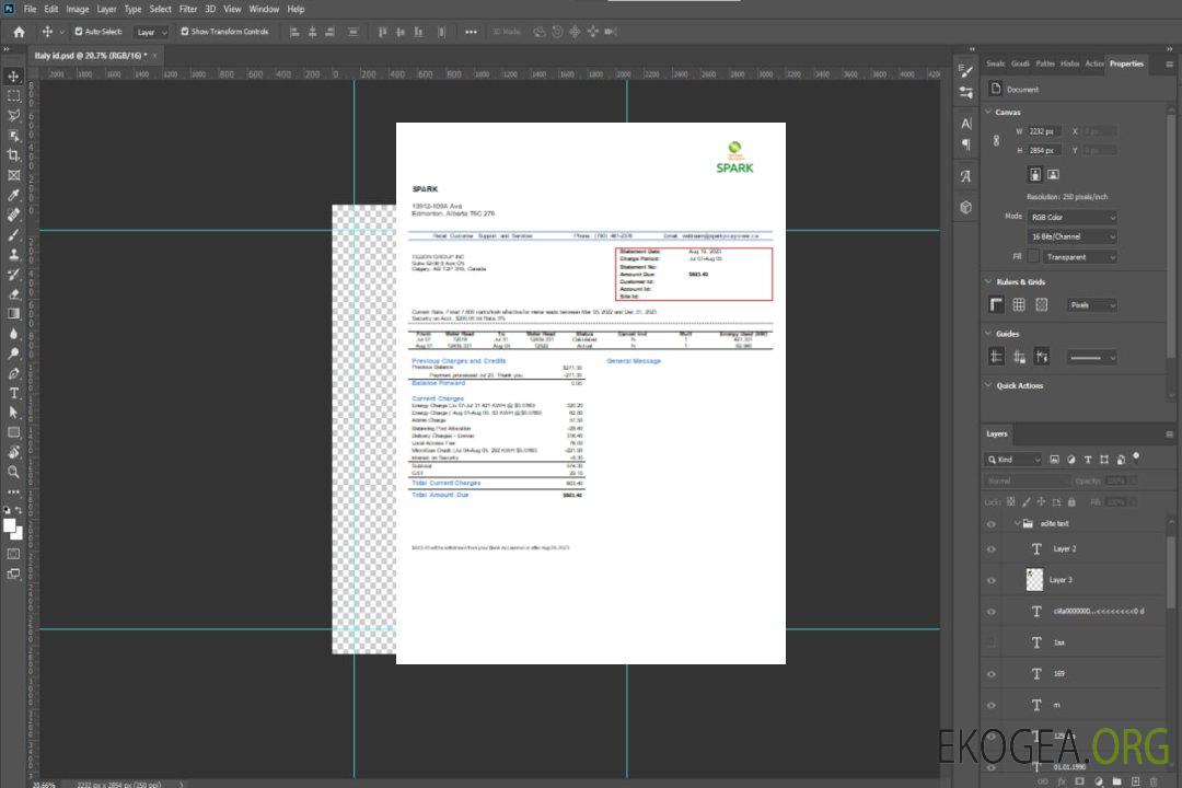 Projet de loi sur les services publics de Spark Alberta, SCR template